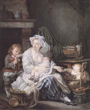 Jean Baptiste Greuze Silence (mk25)